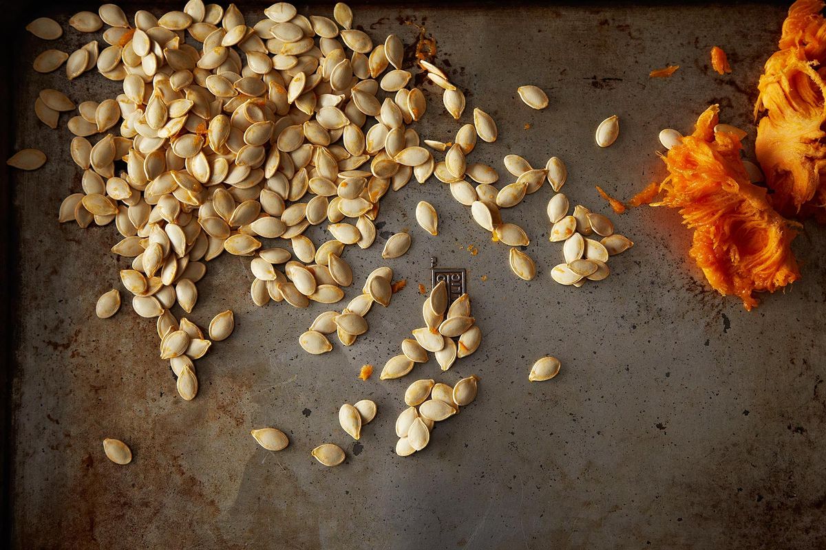 Roast Pumpkin (or Any Squash) Seeds with no Recipe