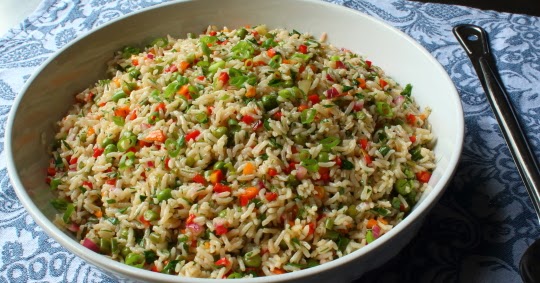 Confetti Rice Salad – Celebrating Your Improved Knife Expertise