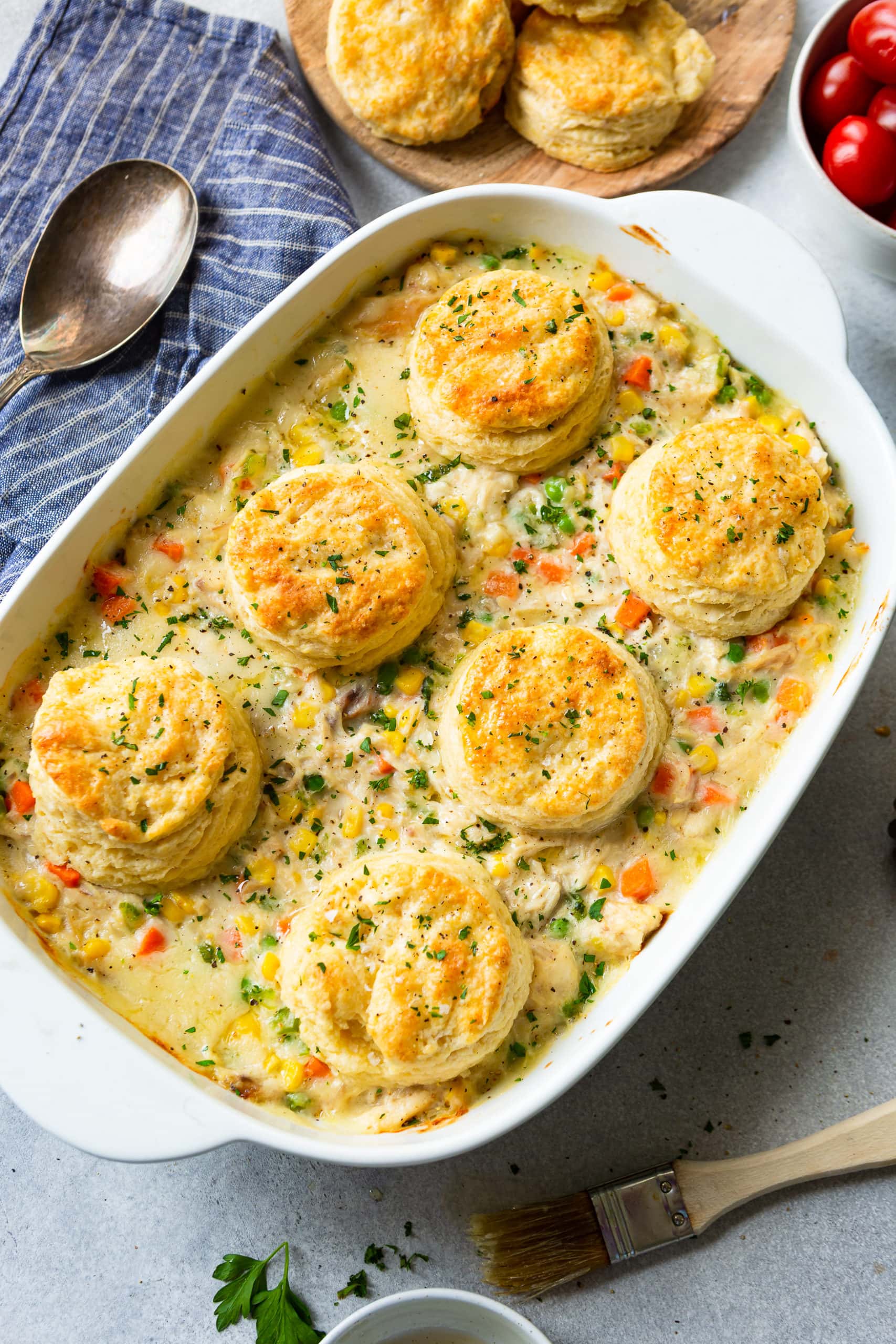 Straightforward Biscuit Hen Pot Pie