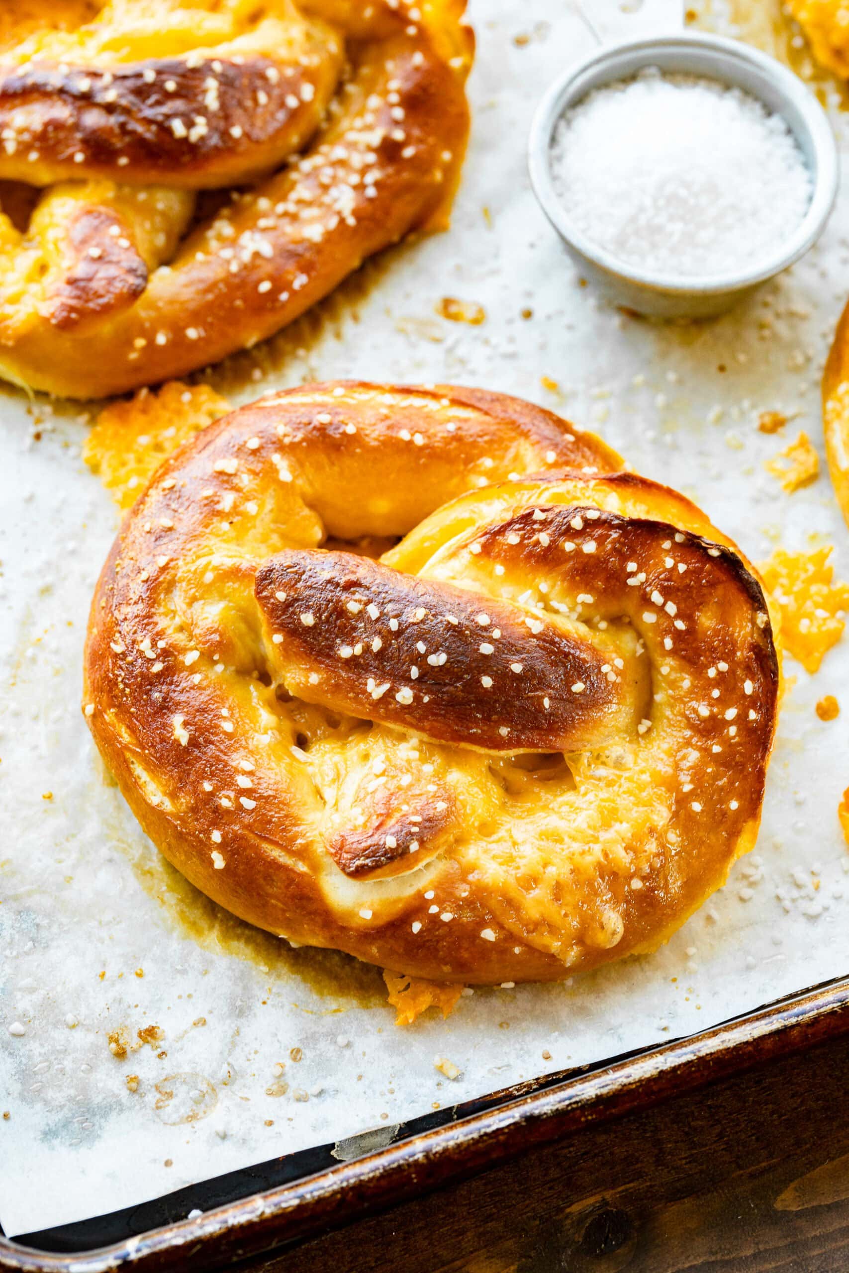 Cheese Stuffed Pretzels – Oh Candy Basil