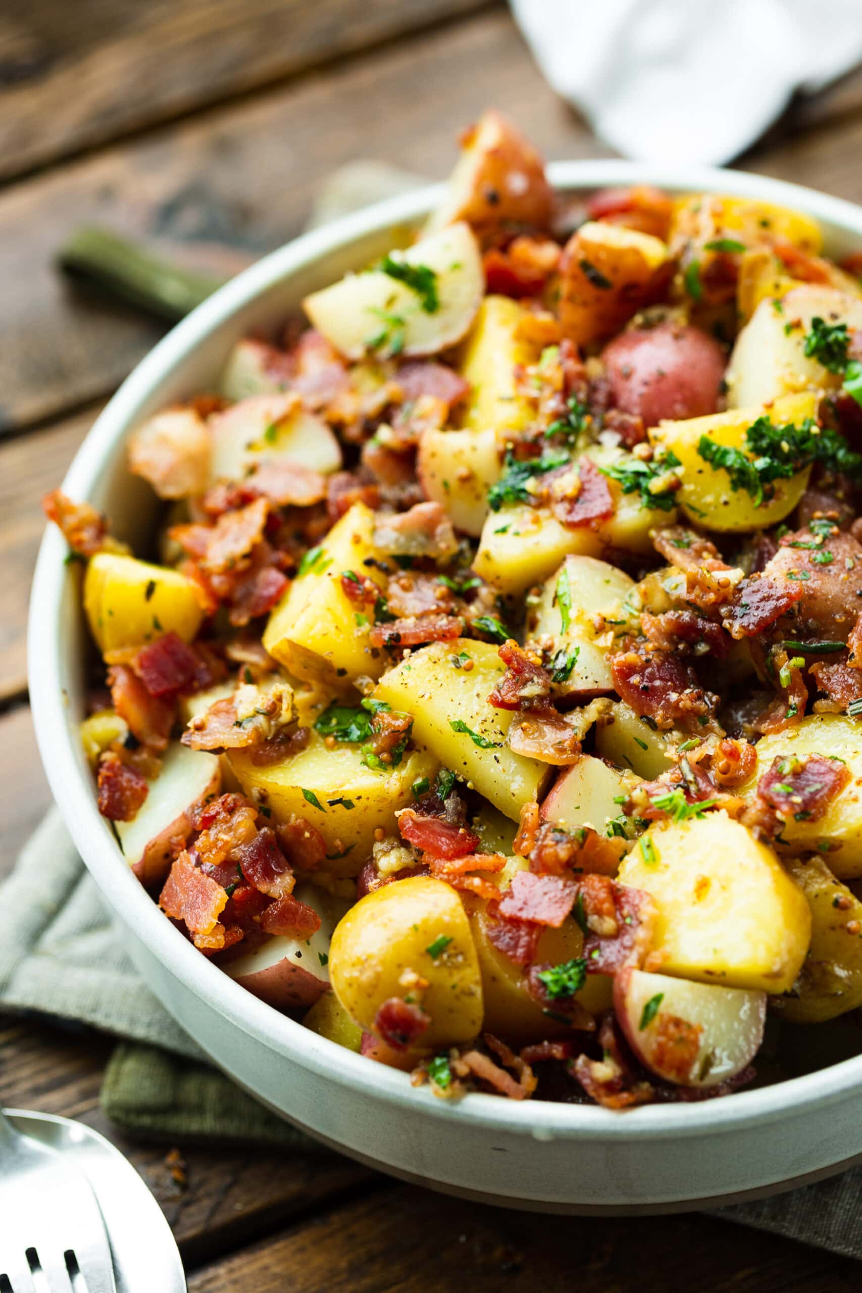 German Potato Salad – Oh Candy Basil