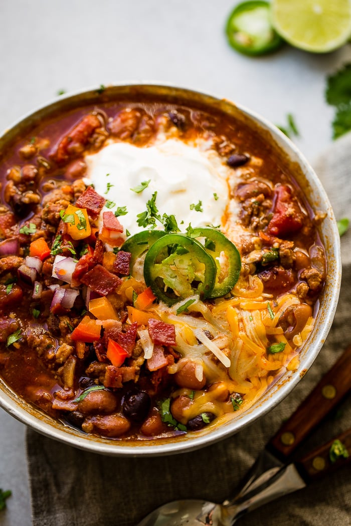 Award Profitable Wholesome Turkey Instantaneous Pot Chili