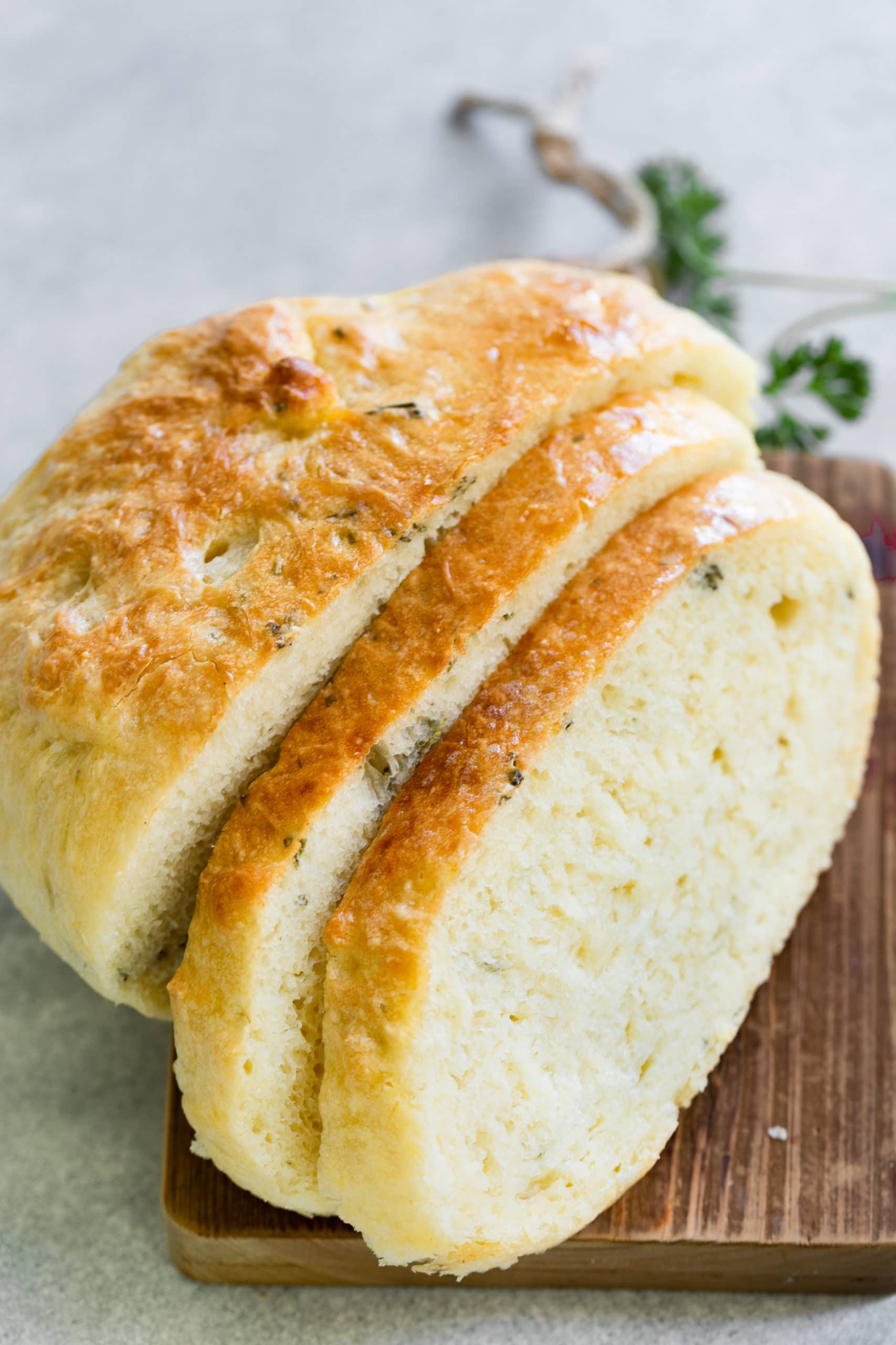 Simple Peasant Bread Recipe- Oh Candy Basil