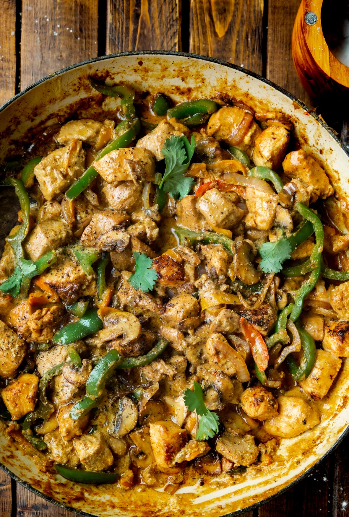 One Pan Pollo a la Crema